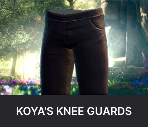 Koya's Knee Guards Legwear Artifact